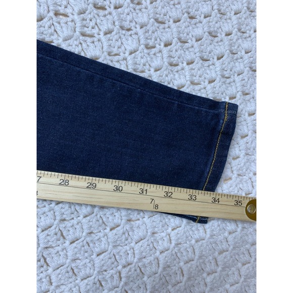 Judy Blue Skinny Jeans Women‎ Sz 9/29 Dark Wash Blue Denim Stretch  W30 L34 - Picture 8 of 10